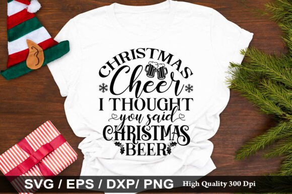 Christmas Cheer I Thought You SVG Illustrations