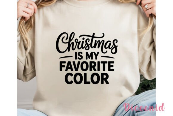 Christmas Favorite Color PNG Clipart & Illustrations