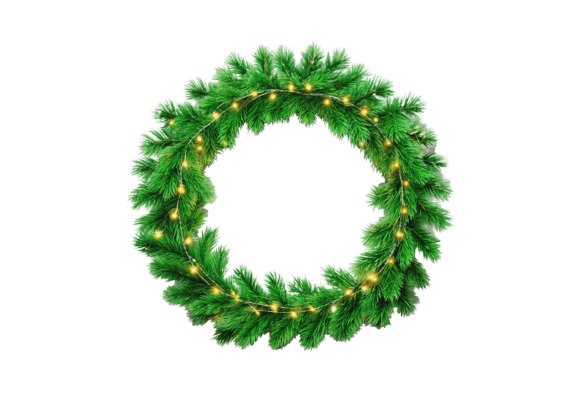 Christmas Tree Decoration Isolated PNG & Illustrations