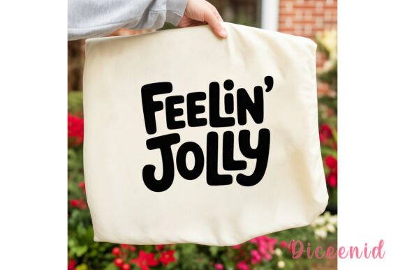 Feelin Jolly Christmas PNG Clipart & Illustrations
