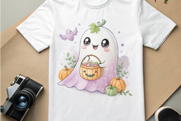 Kawaii Ghost Christmas PNG Freebies Review