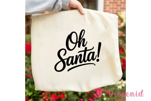 Oh Santa Christmas Script PNG Clipart Review