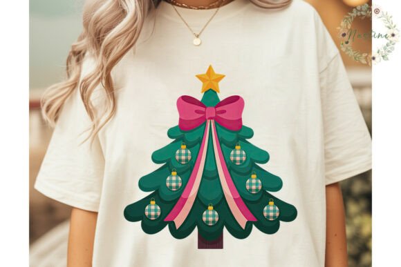 Plaid Christmas Tree PNG Clipart & Illustrations