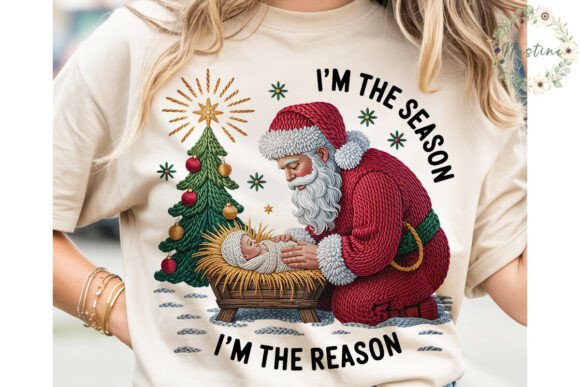 Reviewing Santa Baby Jesus Christmas PNG Clipart for Embroidery