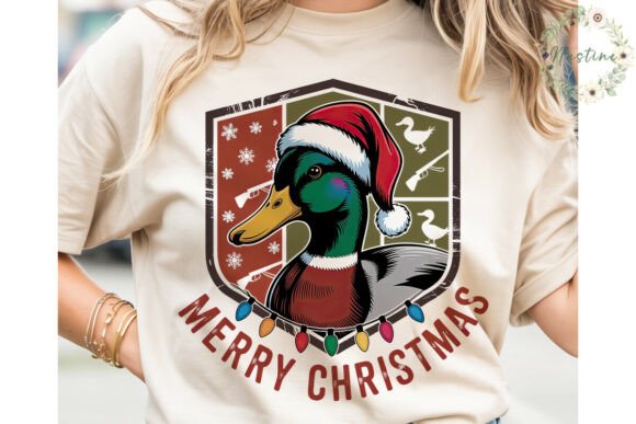 Rustic Mallard Christmas PNG Clipart Review