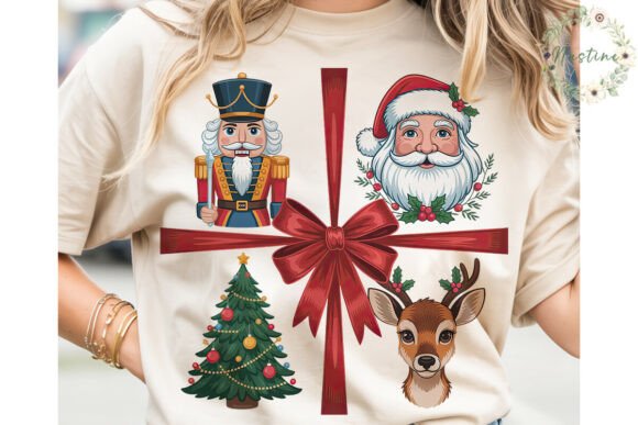 Vintage Christmas Quads: Festive Illustrations for Crafters